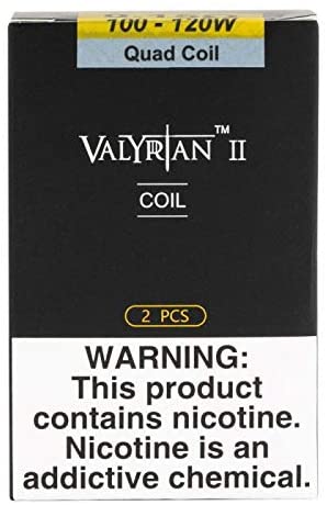 Uwell Valyrian 2 Coils - Quadruple 0.15 ohm (100-120W) - Pack of 2, TPD Compliant,