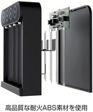 Efest SLIM K4 4 Channel Battery Charger Compatible with E Cigarettes 18650 Batteries