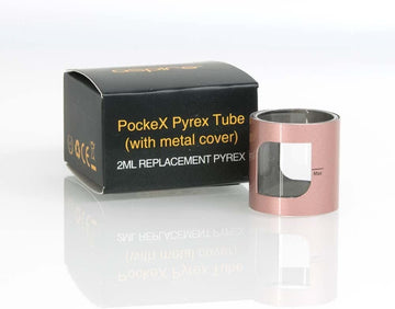 Replacement Pyrex Glass Piece For The ASPIRE POCKEX AIO KIT All Colours (Rose Gold)