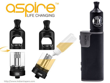 Aspire Zelos 50W Kit with Nautilus 2 Tank & 0.7 Ohm Coils - TPD Compliant