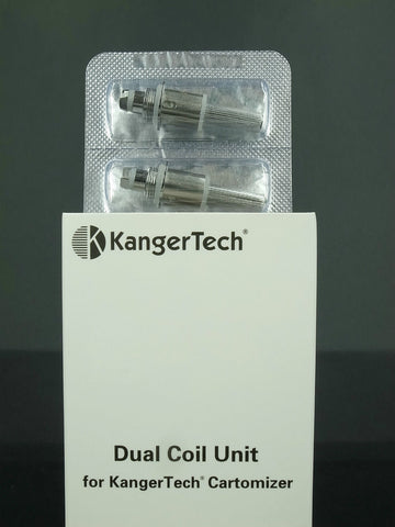 1.5 Ohm Dual Coils for Kanger Tanks (Protank 3, Mini, Geni, Aero) - (Pack of 5)
