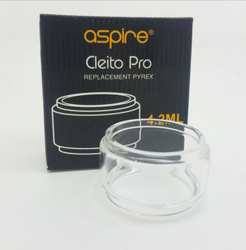 Genuine Aspire Cleito Pro Bubble Glass - 4.2ml Replacement