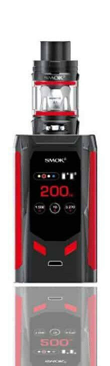 SMOK R-Kiss 200W Mod Kit with 2ml TPD Tank, Glass, Drip Tip & Spares