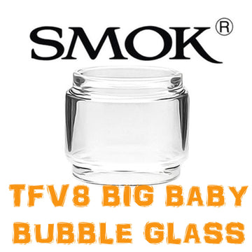 SMOK TFV8 Big Baby Fatboy Bubble Glass Replacement - Extended Vaping Glass (UK)