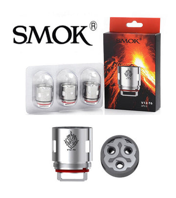 SMOK TFV12 V12-T6 Coils 0.17 ohm Sextuple for Cloud Beast King - 60-240W