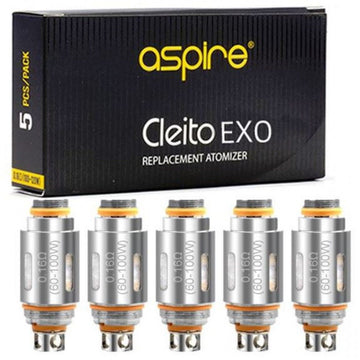 Aspire Cleito Exo Replacement Coils - Genuine 0.16ohm (Pack of 5)