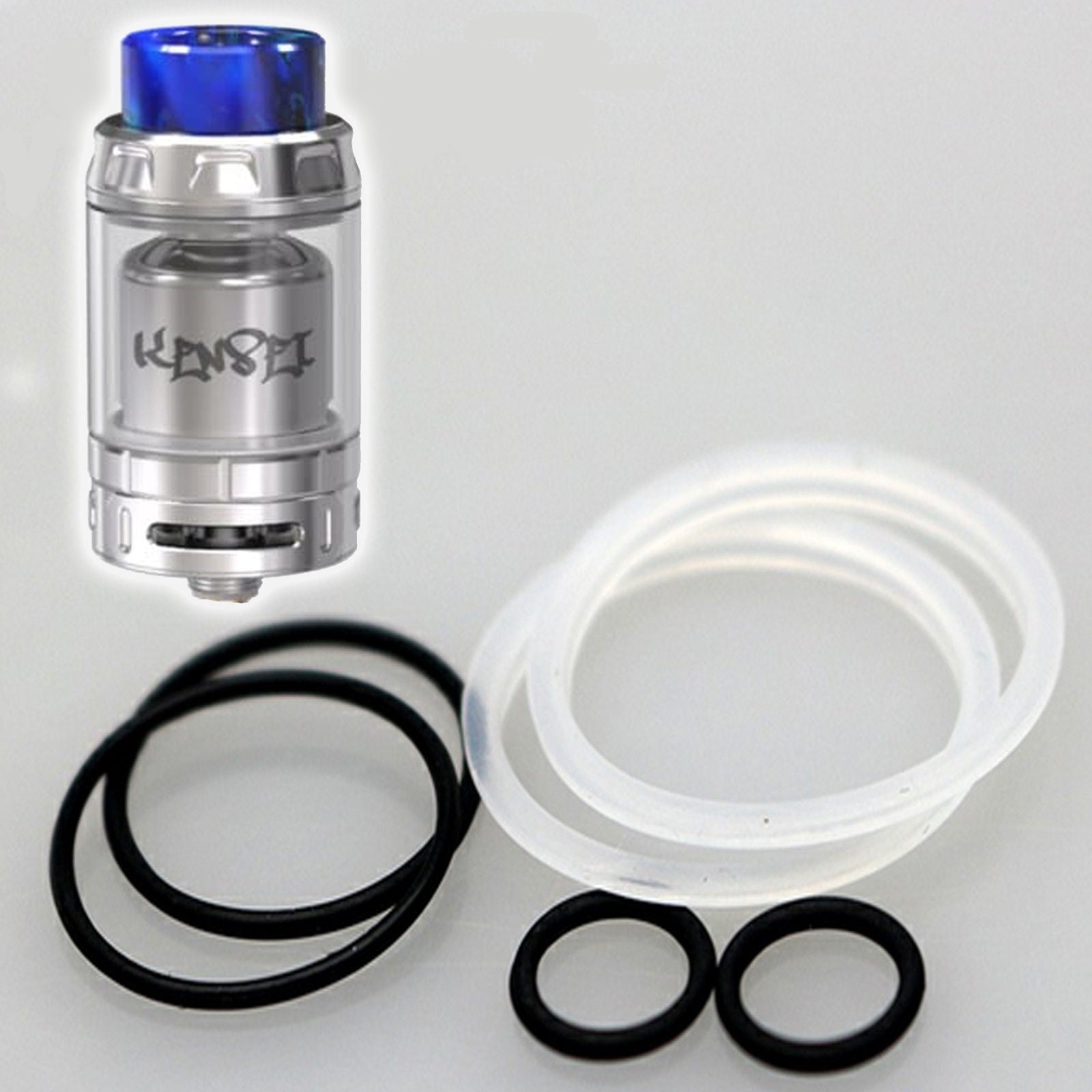 Kensei RTA replacement SEALS silicone O-rings for Vandy Vape tank Kensei RTA replacement SEALS silicone O-rings for Vandy Vape tank