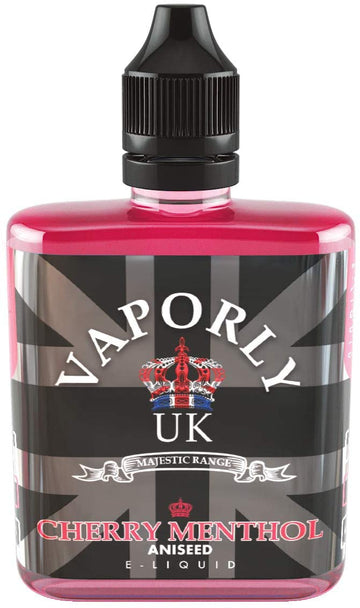 Vaporly UK Cherry Menthol Aniseed E-Liquid 50ml