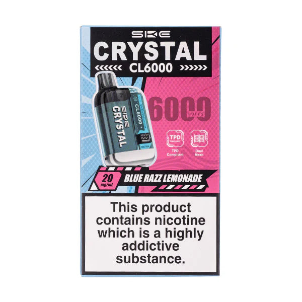 SKE Crystal CL6000 6000 Puffs Disposable Vape