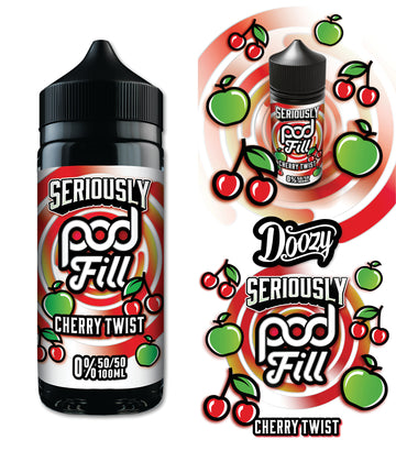 Seriously Pod Fill 100ml e-liquid by Doozy 50:50