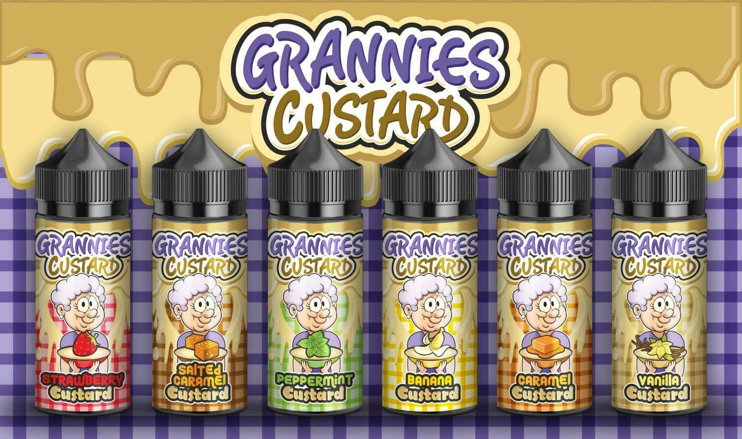 Grannies Custard 100ml e-Liquid 70:30