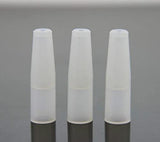 10 x Disposable Long Tester Silicone Drip Tip Covers Hygiene Anti Dust Cap Mouthpiece with Hole 510 - Vaporly UK No Nicotine