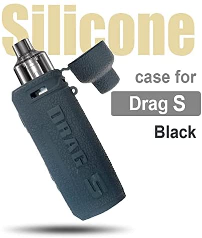 Vaporly UK Voopoo Drag S Silicone Sleeve - Black | Dust & Shock Protec Vaporly UK Voopoo Drag S Silicone Sleeve - Black | Dust & Shock Protec