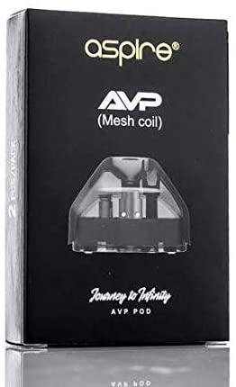 Genuine Aspire AVP Pod - 0.6ohm Mesh (2 Pack )