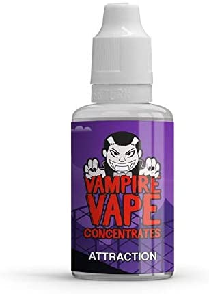 Vampire Vampire Vape Flavour Concentrate 30ml NO Nicotine (Attraction)
