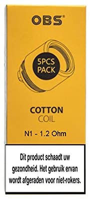 OBS Cube Mini Coils N1 - 1.2ohm (5 Pack)