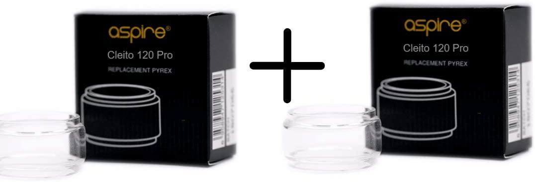 Aspire Cleito 120 Pro Glass - (2 Pack)