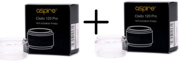 Aspire Cleito 120 Pro Glass - (2 Pack)
