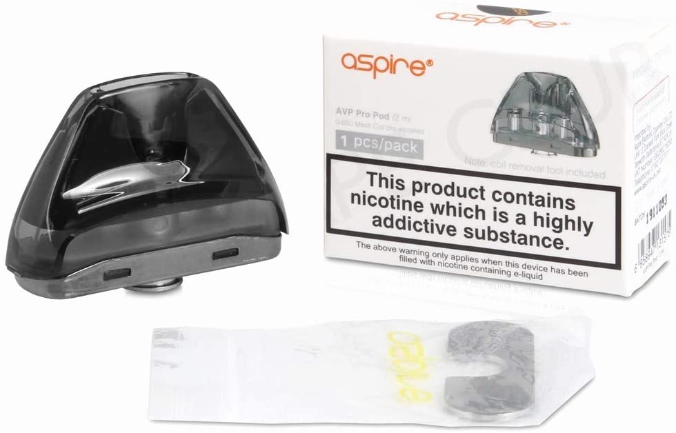 Aspire AVP Pro Replacement Pods - 0.65ohm Mesh (2ml)