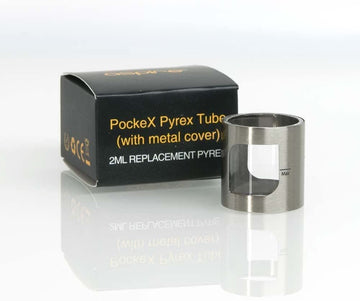 Genuine Aspire PockeX Replacement Glass (Silver)