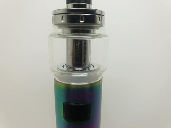 1 x Glass for Aspire Pockex Vape Kit Bubble Glass Replacement for Pockex Vape Tank Clear No Nicotine by Vaporly UK (POCKEX BBL)