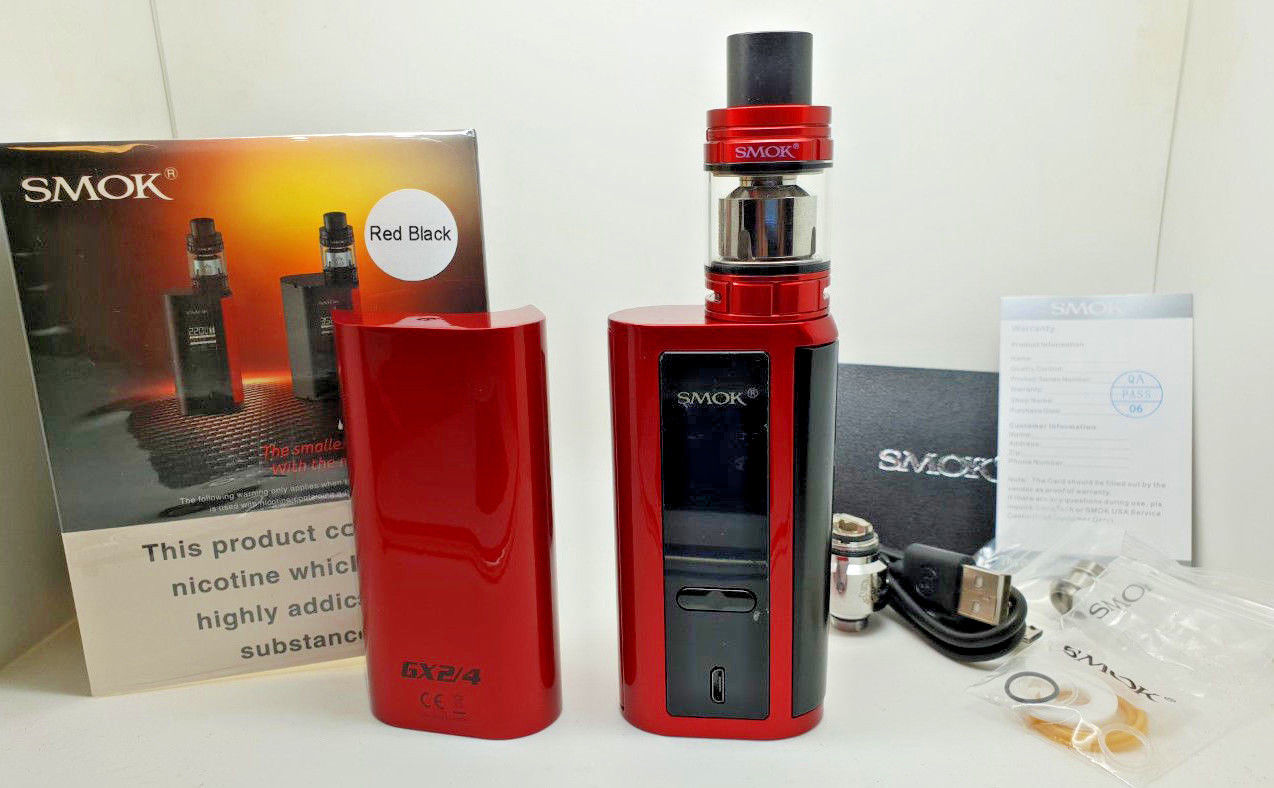 SMOK GX2 4 Kit 350W MOD with TFV8 Big Baby Tank E cig Genuine UK