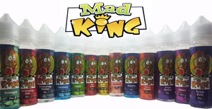 MAD KING e Liquid Juice 50vg 50pg 5oml Heisenberg Menthol Vimoz Red Astair 0 mg