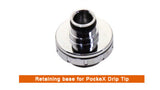 Aspire Pockex Replacement Seals / Top Retaining Base / Drip Tip / Glass Genuine