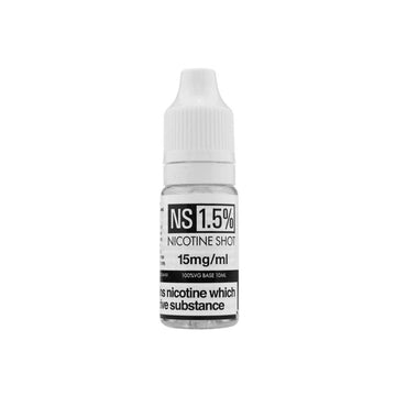 100% VG Nicshots electronic cigarette e-liquid in 18mg / 15mg Wholesale UK Bulk