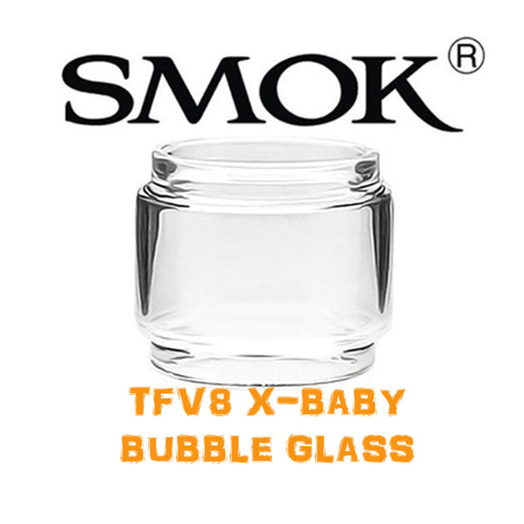 SMOK TFV8 X-BABY Fatboy Bubble Bulb Extended Replacement Vaping Glass UK EU 2ML
