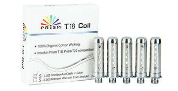 Genuine Innokin T18 & T22 Coils for PRISM Tank - 1.5 Ohm (Pack of 5)