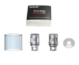 SMOK TFV4 MINI Backup Kit Accessories Replacement Glass Top Seal pad & 2 Coils