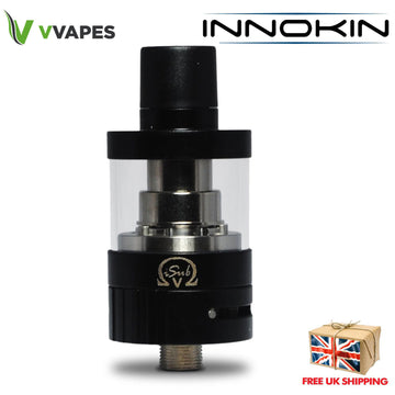 Genuine Innokin iSub V E Tank - Sub Ohm 2ml, 0.5 Ohm, 510 - Black (TPD Compliant)