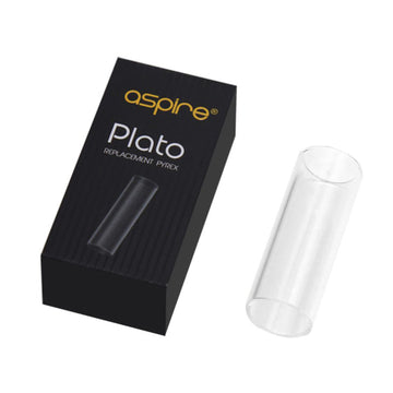 Aspire Plato Replacement Pyrex Glass Tube - Authentic with Security Codes