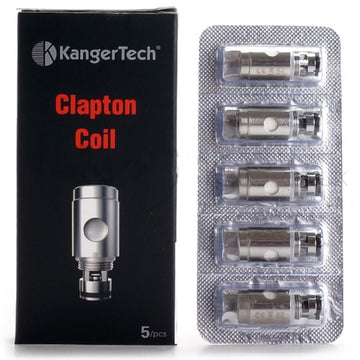 KANGERTECH CLAPTON COILS Genuine Replacement Coil Heads, SSOCC Kanger, Authentic