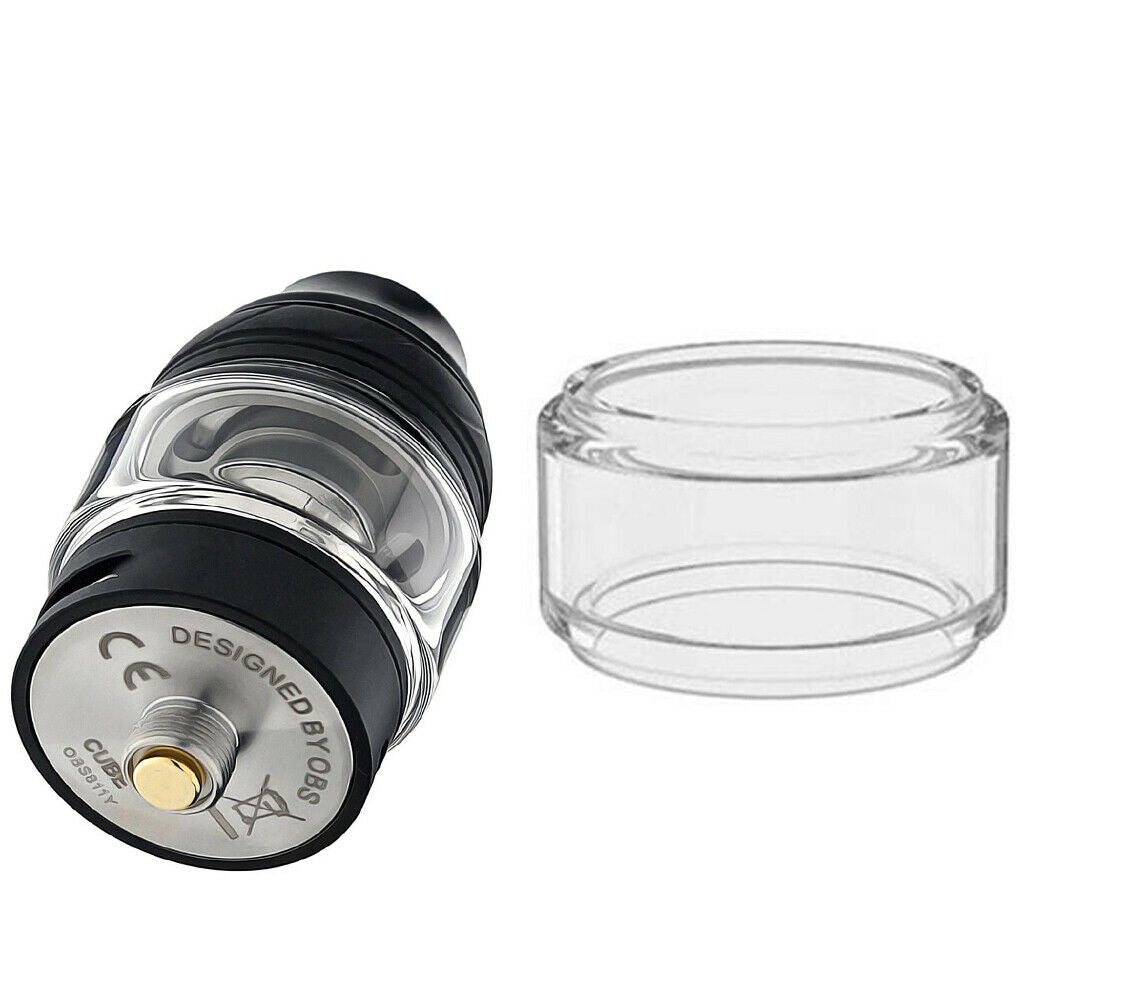 OBS CUBE Glass Straight Bubble 2ml Vape Tank Replacement Tube