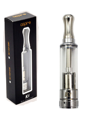 Aspire K1 Glassomiser with 1.8 ohm BVC Coil - Genuine Atomizer Tank