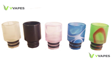 510 thread resin drip tip resin drip tips Universal 510 Delrin Wide Bore Tips