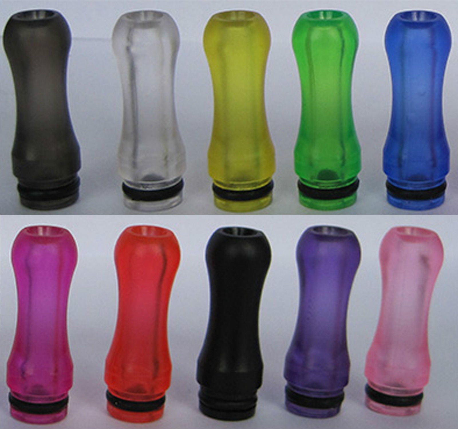 Plastic Drip Tips Mouthpiece for EE2/Vivi Nova/DCT/T4/510/Pro Tank/Aero - 1 or 5 Pack