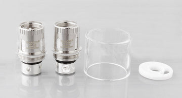 SMOK TFV4 Mini Replacement Glass & Coils Kit - Includes Top Seal Pad & 2 Coils