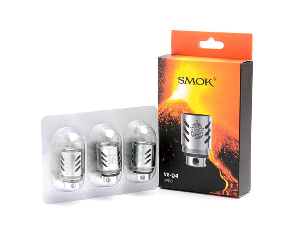 3 x Smok TFV8 Coils V8 Q4 Atomizer Coils (3 Pack)-0.15 ohm v8-q4