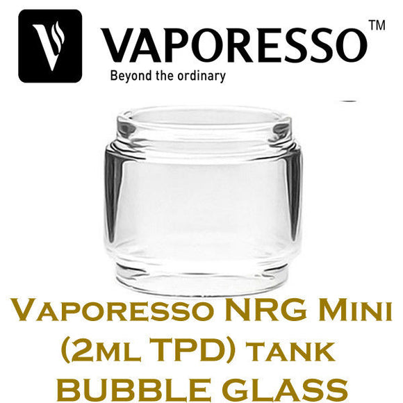 Vaporesso NRG Mini 2ML Fatboy Bubble Bulb Extended Replacement Vaping Glass UK