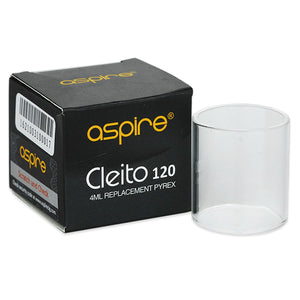 Aspire Cleito 120 Replacement Glass Tank Tube 4ml Straight Extension UK Genuine