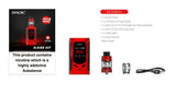 Smok R-Kiss Mod Kit 200W 2ml Tank TPD Version Glass Battery Drip Tip Seal Spares
