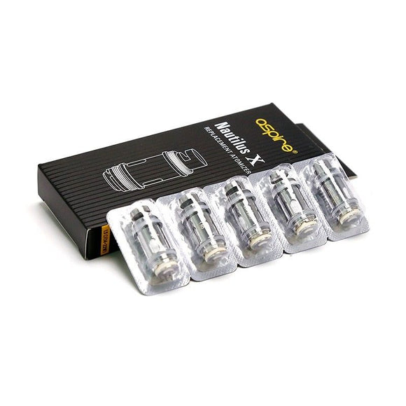 Aspire Nautilus X Replacement Coils / Atomisers / Coil Heads (5 Pack) Atomizers