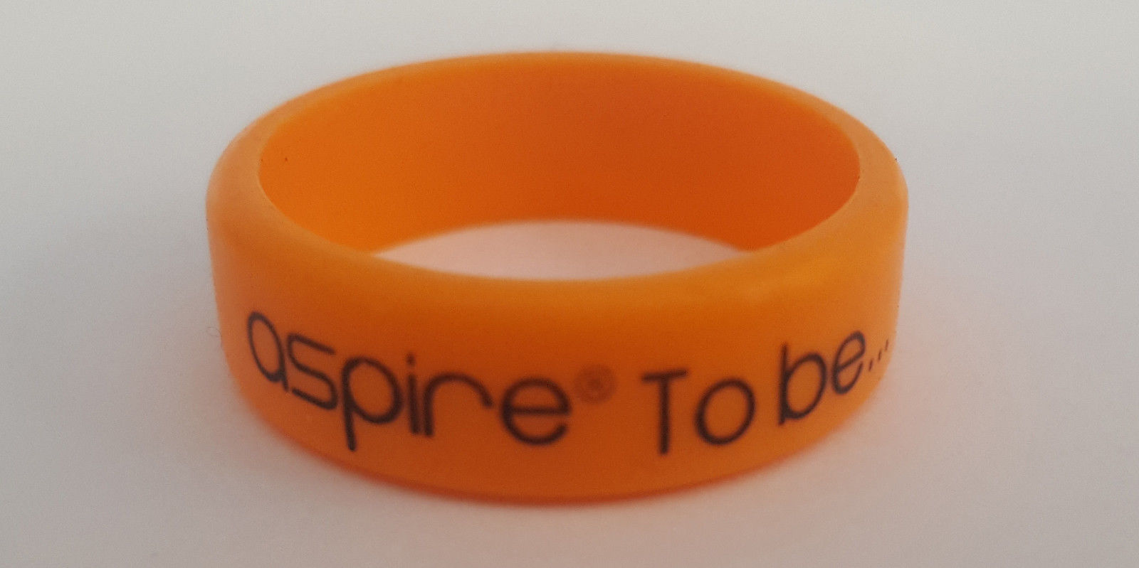 Aspire Vape Band Orange aspire to be...Height 7mm x Width 24mm