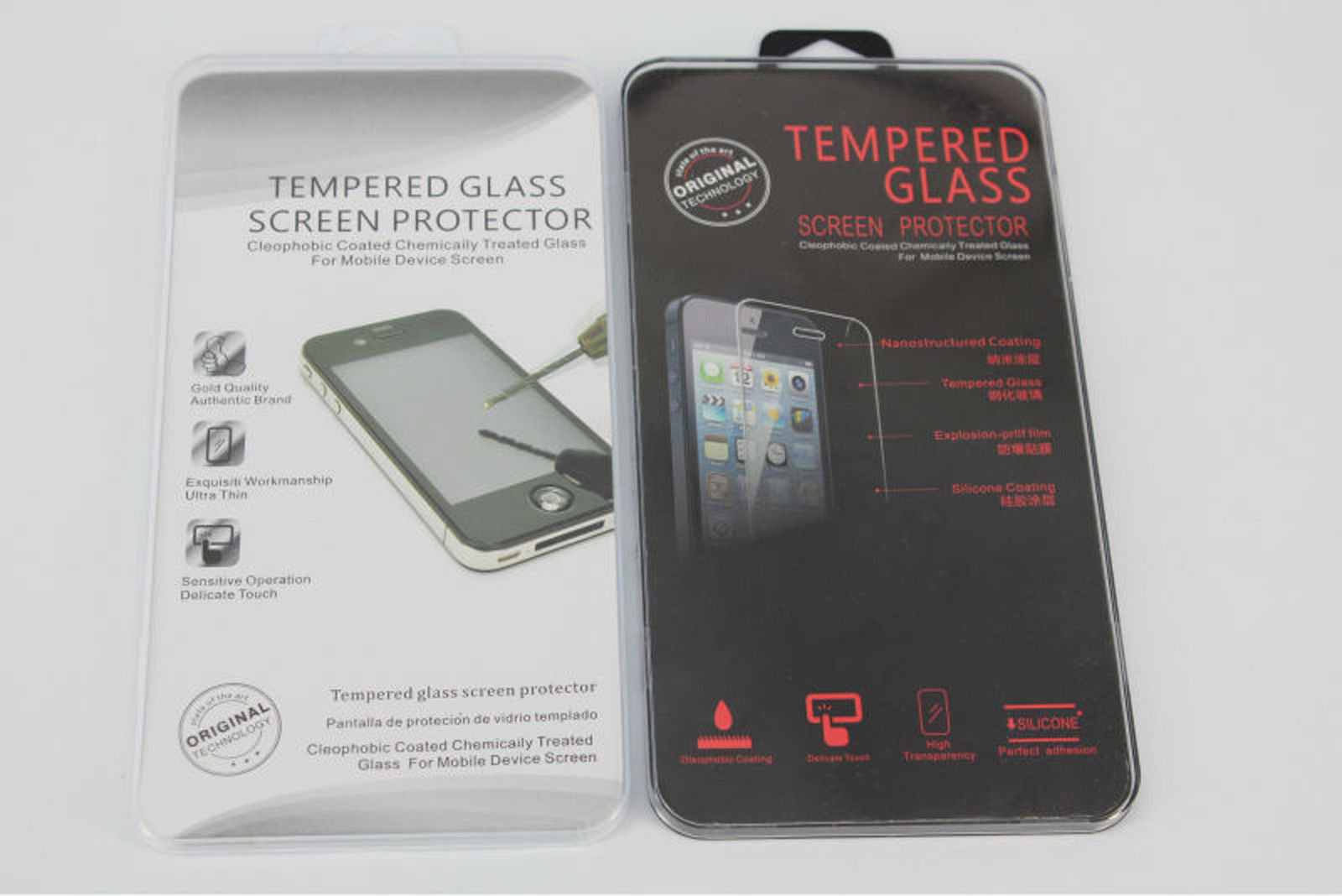 Genuine Heavy-Duty Tempered Glass Screen Protector for iPhone 7 - Clear