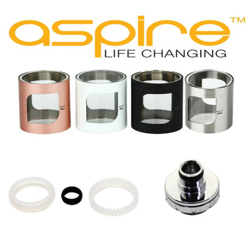 Aspire PockeX Replacement Parts: Seals, Drip Tip, Top Base, Bubble Glass & Coils