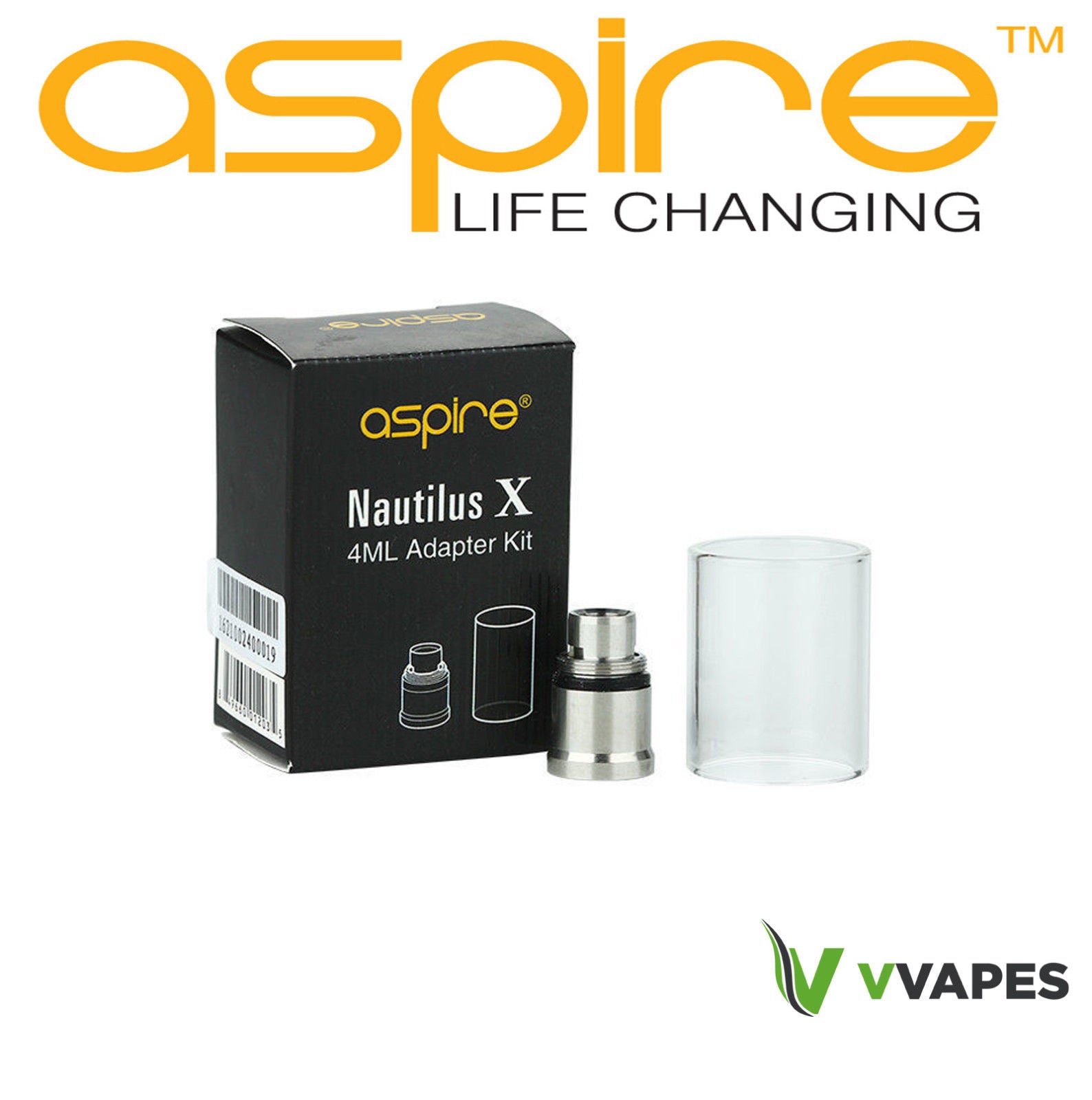 Aspire Nautilus X 4ml Glass Extension Adapter Kit for NX30 Tank