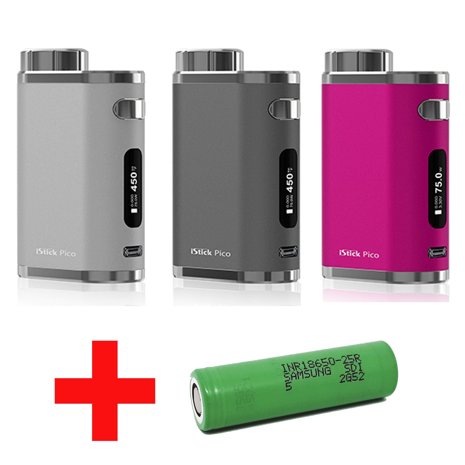 Eleaf PICO 75W Vape MOD + FREE 18650 Battery | Genuine Sub-Ohm Clouds